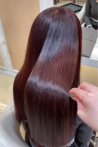 ロング カラー ✩𝐴𝑠ℎ 中目黒 浦野 遥‎✩*｡のヘアスタイル