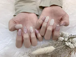 ネイル 🦋ネイルサロン ブラン🌈ゆりのネイルデザイン