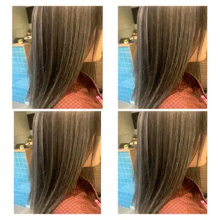 カラー 髪質改善艶髪 ℍ𝔸ℝ𝕌𝕂𝔸のヘアスタイル