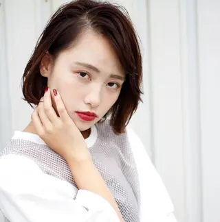 ショート カラー パーマ Rely 美空のヘアスタイル