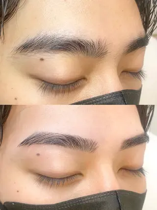 メンズ アイブロウ oreo salon Chisatoのマツエク・マツパデザイン