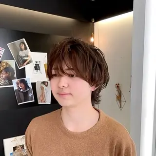 パーマ メンズ 長町/酸性ストレート /曲がる縮毛矯正のヘアスタイル