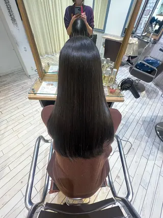ロング サエ💎白楽 カラーモデル募集中のヘアスタイル