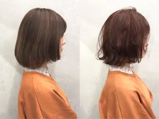 ショート カラー ボブ/ショート/ 白髪染め/メンズ葛西のヘアスタイル