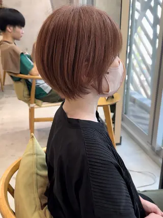 ショート カラー mee.urawa所属・似合わせショート×透 明感/やじまたかしのヘアスタイル