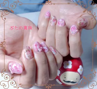 ネイル 林 珠里のネイルデザイン