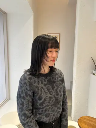 ミディアム iwami rena /Nary河原町のヘアスタイル