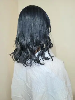 セミロング 🇰🇷透明感×ハイ トーン🌟tomoのヘアスタイル