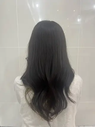 ロング 上本 真永のヘアスタイル