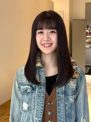 ロング カラー マツエクモデル募集中 /表参道/宇佐見綾花のマツエク・マツパデザイン