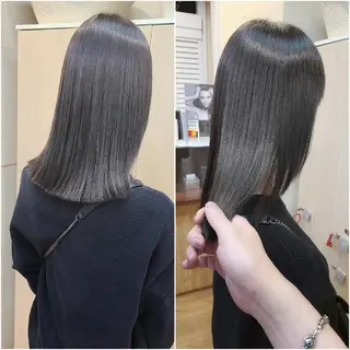 ミディアム カラー 【ネウィ天王寺 】seiyaのヘアスタイル