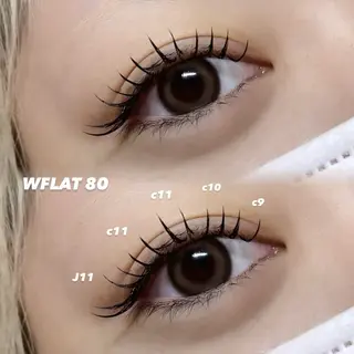 マツエク・マツパ Mell Yuuna ♡パリエク /束感のマツエク・マツパデザイン