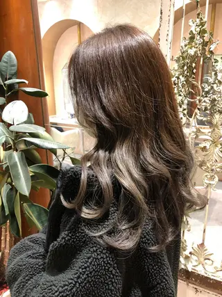 ミディアム La fith hair rond 立川店所属・kyosuke 透明感カラーのヘアスタイル