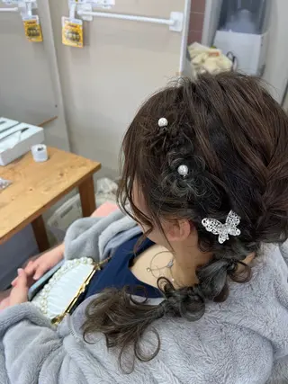 ロング ヘアアレンジ 山室 敬義のヘアスタイル