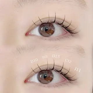 マツエク・マツパ Nail&Beaut yコルン矢澤のマツエク・マツパデザイン