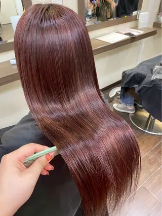 カラー 🎀暖色カラー/ ハナ🎀のヘアスタイル