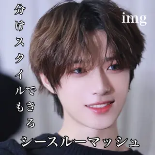 メンズ メンズ/艶髪/カラー サクラ🌸のヘアスタイル