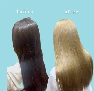 ロング カラー GO TODAY所属・岡山ケアブリーチ特化 /こもものヘアスタイル