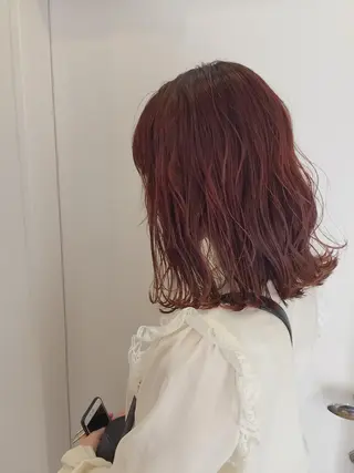 ミディアム カラー MIZUHO / ダブルカラー髪質改善のヘアスタイル