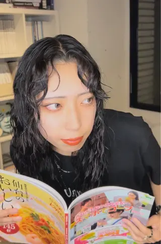 ロング パーマ Di-KA HAIR sendai所属・TASHIRO KOUのヘアスタイル
