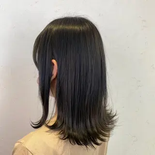 ミディアム カラー ノンダメージサロン/ 北川瑞樹のヘアスタイル