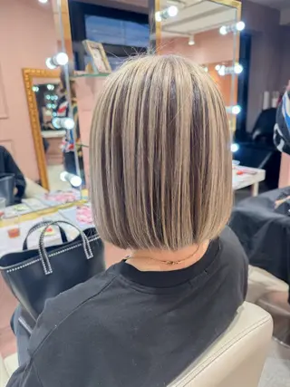 ミディアム カラー Chérie所属・Chérie 渋谷/カラーサロンのヘアスタイル