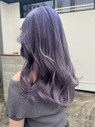 ロング カラー 似合わせ特化 ハイトーン/増田芳樹のヘアスタイル
