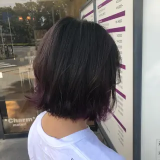 カラー 【寺田町】ソリハシ アキラのヘアスタイル