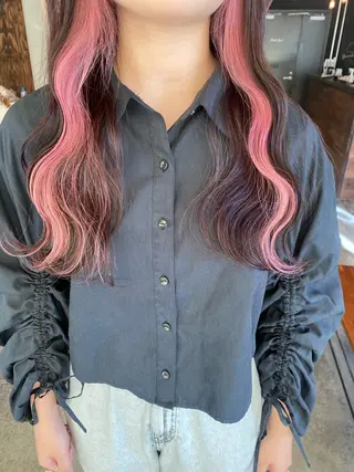 セミロング the BRIDGE 加藤みのりのヘアスタイル