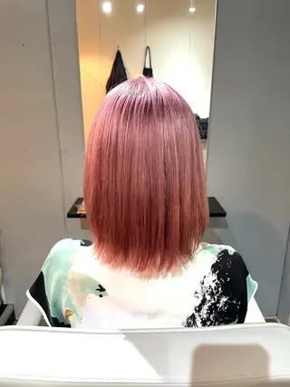 ミディアム 髪質改善サロンLOUIMADNA栄店所属・🌈縮毛矯正特化 杉浦　夏生のヘアスタイル