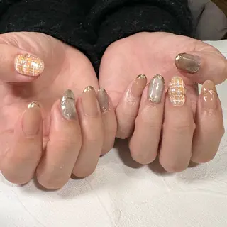 ネイル RIEKO🍒 ワンホン♡推しネイルのネイルデザイン