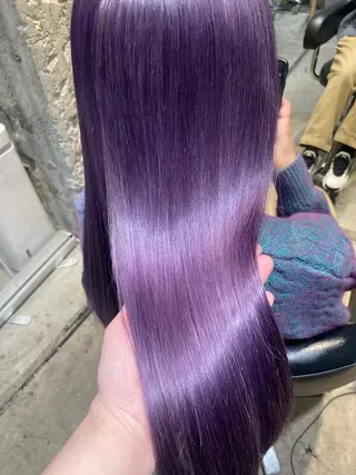 ミディアム カラー 🌈ウルトワ水素 髪質改善naru🌈のヘアスタイル