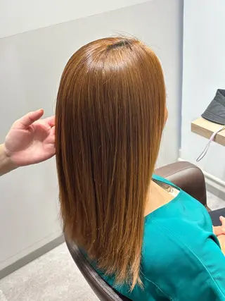 ロング SALOWIN所属・タカハシ縮毛矯正特化 24h/美容師のヘアスタイル