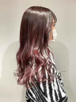 ロング カラー 🌈🌸あおき みちる🌟💗のヘアスタイル