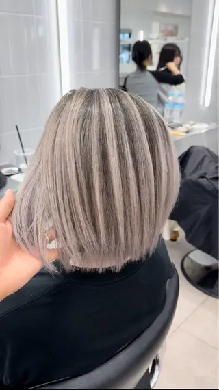 カラー 断髪刈舞所属・フェード・メッシュ ハイトーン/fumaのヘアスタイル