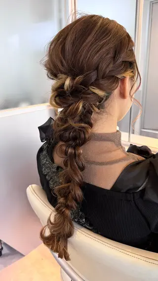 ロング Hair&Rich  style　genesis所属・早朝、日祝セット🉑 TSUBASAのヘアスタイル