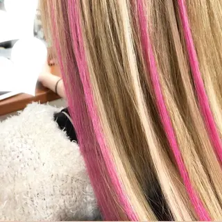 ロング カラー Aujua ソムリエ 勝又舞夏のヘアスタイル