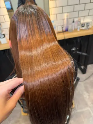 セミロング エクステ/髪質改善 艶カラー/hiraiのヘアスタイル