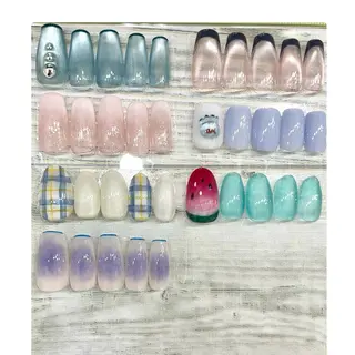 ネイル 🎀mahiro🎀 ワンカラー💅フットのネイルデザイン
