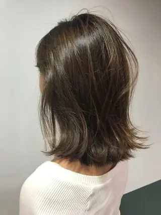 ミディアム GO TODAY SHAIRE SALON所属・miu （ミユ）のヘアスタイル