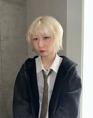 カラー canvas anew.所属・🦋ハイトーン🦋/ かのんのヘアスタイル