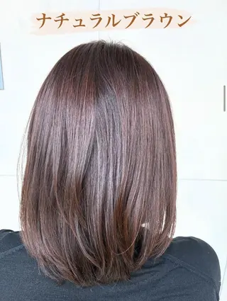 ミディアム 奥村 大地のヘアスタイル