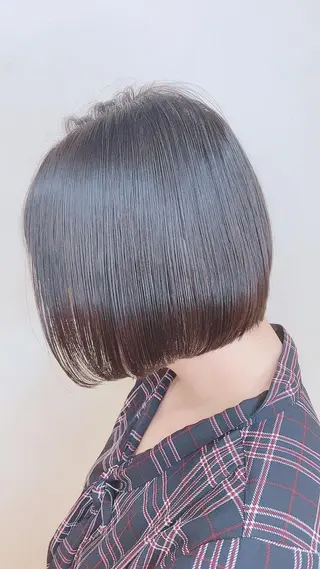 ショート カラー ヘアアレンジ ✨髪質改善/透明感✨ 西野　陽のヘアスタイル