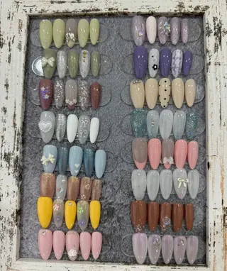 ネイル ビルドアップ ビューティーのネイルデザイン