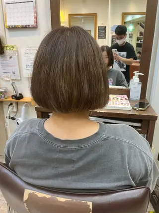 ショート カラー 関 健二郎のヘアスタイル