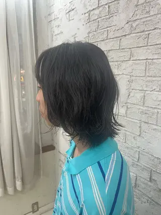 メンズ 艶々ダブルカラー 💚Rina💚🍨のヘアスタイル