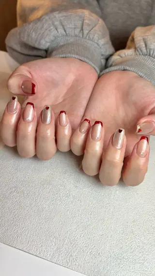 メンズ ネイル 山田 美羽のネイルデザイン