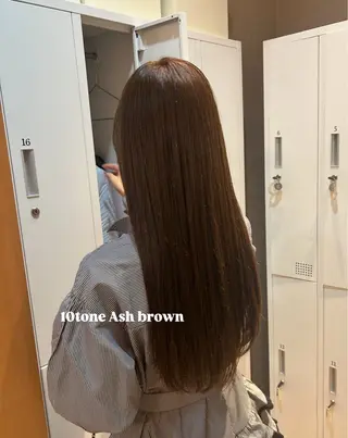ロング カラー 透明感color 🫧ruko🌿銀座のヘアスタイル