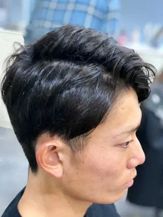 メンズ H by Real meのヘアスタイル
