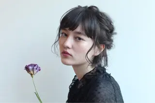 ヘアアレンジ 似合わせ艶髪カラー ❤️ハダユミのヘアスタイル